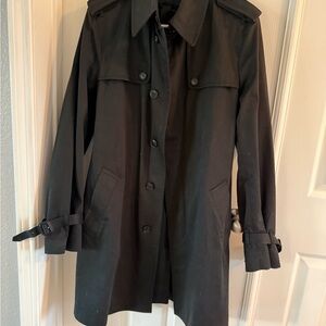 Dolce & Gabbana Classic Black Trench Coat